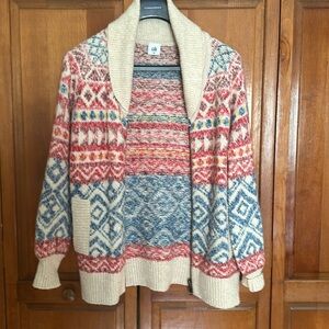 Cabi zip front sweater.  Size XS.  EUC.